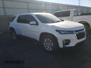 2023 Chevrolet Traverse LS with VIN 1GNEVFKW5PJ224260, listed as a Copart auction lot 87762735 with 40,689 mi miles and Salvage Title. Bid and sale history available at carsss.com. Image 4.
