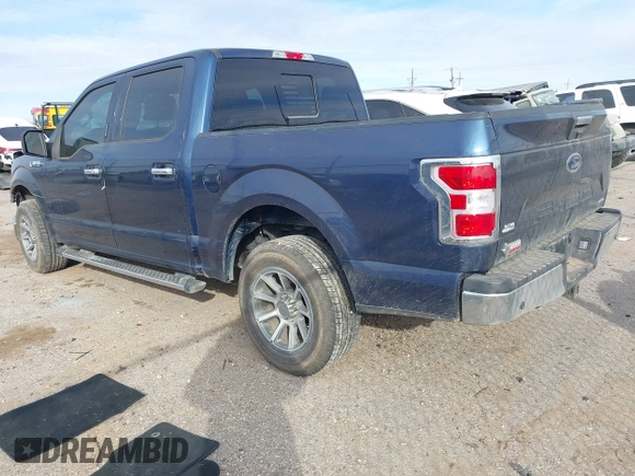 2020 Ford F-150 XL with VIN 1FTEW1CP4LKD23267, listed as a IAAI auction lot 41237352 with 87,250 mi miles. Bid and sale history available at carsss.com. Image 3.