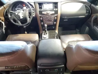 2020 Nissan Armada Platinum with VIN JN8AY2NE8L9782310, listed as a Copart auction lot 38590844 with 52,274 mi miles. Bid and sale history available at carsss.com. Image 8.
