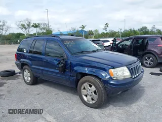 2001 Jeep Grand Cherokee Limited with VIN 1J4GX58S01C657436, listed as a IAAI auction lot 42102133 with 194,897 mi miles and . Bid and sale history available at DreamBid. Image 1.