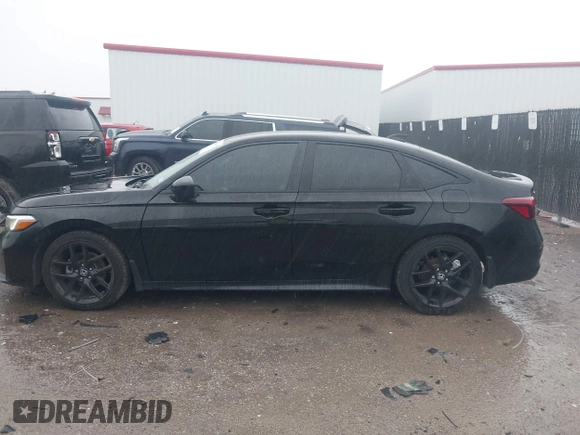 2025 Honda Civic Sport with VIN 2HGFE2F54SH538937, listed as a IAAI auction lot 42177510 with 5,182 mi miles and . Bid and sale history available at DreamBid. Image 14.