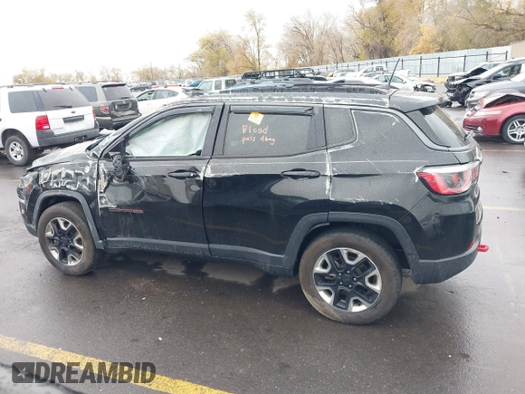 2018 Jeep Compass Trailhawk с VIN 3C4NJDDB4JT128820, выставлен на аукционе IAAI как лот 40959555 с пробегом Не указан миль и . История ставок и продаж доступна на DreamBid. Изображение 13.