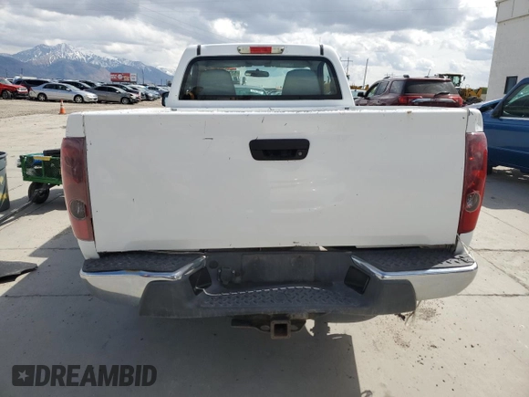 2007 GMC Canyon SL with VIN 1GTCS149078156279, listed as a Copart auction lot 53717255 with 108,885 mi miles and Salvage Title. Bid and sale history available at carsss.com. Image 6.