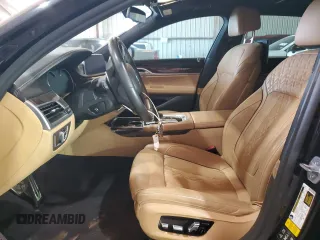 2019 BMW 7 Series M760i xDrive with VIN WBA7H6C50KG615270, listed as a Copart auction lot 59960854 with 42,172 mi miles and Salvage title. Bid and sale history available at DreamBid. Image 7.