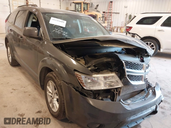 2017 Dodge Journey SXT z VIN 3C4PDCBGXHT534121, wystawiony jako IAAI lot #42145689 z przebiegiem 201 527 mil mil oraz . Historia ofert i sprzedaży dostępna na DreamBid. Obrazek 1.