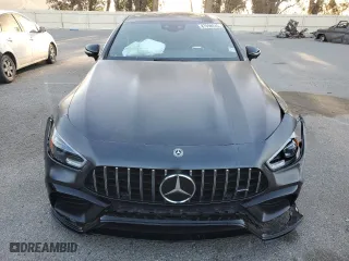 2019 Mercedes-Benz AMG GT with VIN WDD7X8KBXKA001148, listed as a Copart auction lot 87696245 with 40,492 mi miles and Salvage Title. Bid and sale history available at carsss.com. Image 5.