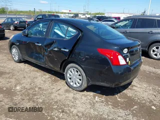 2012 Nissan Versa SV with VIN 3N1CN7AP0CL834668, listed as a IAAI auction lot 42032785 with 161,048 mi miles. Bid and sale history available at carsss.com. Image 3.