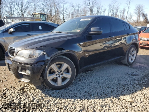 2014 BMW X6 xDrive35i with VIN 5UXFG2C59E0C44070, listed as a Copart auction lot 41997365 with 72,998 mi miles and Salvage Title. Bid and sale history available at carsss.com. Image 1.