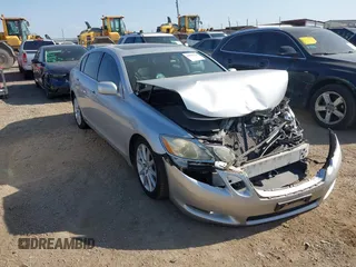 2006 Lexus GS with VIN JTHBH96S565037554, listed as a IAAI auction lot 42022828 with 158,223 mi miles. Bid and sale history available at carsss.com. Image 1.