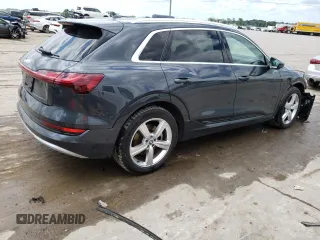 2019 Audi e-tron Premium Plus with VIN WA1LAAGE7KB024699, listed as a Copart auction lot 53759883 with 19,340 mi miles. Bid and sale history available at carsss.com. Image 3.