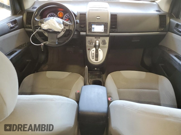 2012 Nissan Sentra S with VIN 3N1AB6AP2CL670351, listed as a Copart auction lot 54409705 with 103,216 mi miles and Salvage Title. Bid and sale history available at DreamBid. Image 8.