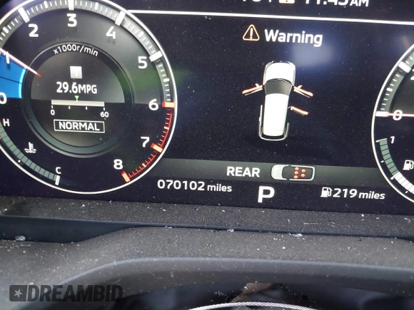 2022 Mitsubishi Outlander SE z VIN JA4J3UA8XNZ017053, wystawiony jako IAAI lot #41870657 z przebiegiem 70 102 mil mil oraz . Historia ofert i sprzedaży dostępna na DreamBid. Obrazek 15.