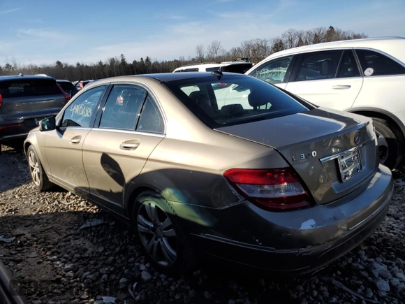 2010 Mercedes-Benz C 300 Sport with VIN WDDGF8BB6AR122231, listed as a Copart auction lot 49656425 with 125,180 mi miles and Clean title. Bid and sale history available at DreamBid. Image 2.