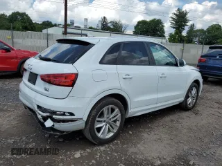 2017 Audi Q3 Premium with VIN WA1ECCFS3HR011650, listed as a Copart auction lot 59007505 with 67,728 mi miles and Salvage title. Bid and sale history available at DreamBid. Image 3.