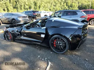 2015 Chevrolet Corvette Z06 3LZ with VIN 1G1YT2D69F5601500, listed as a Copart auction lot 78839054 with 0 mi miles and Salvage Title. Bid and sale history available at carsss.com. Image 2.