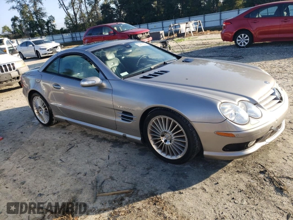 2005 Mercedes-Benz SL 55 AMG z VIN WDBSK74F45F089293, wystawiony jako Copart lot #85487394 z przebiegiem 34 153 mil mil oraz Szkoda całkowita • Salvage title. Historia ofert i sprzedaży dostępna na DreamBid. Obrazek 4.