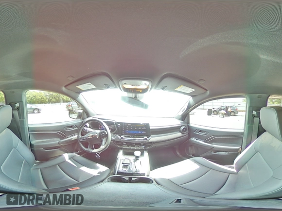 2023 Chevrolet Colorado 2WD Work Truck with VIN 1GCPSBEK1P1267893, listed as a Copart auction lot 56129665 with 19,225 mi miles and Salvage title. Bid and sale history available at DreamBid. Image 14.
