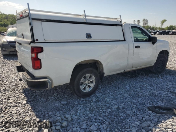 2020 Chevrolet Silverado 1500 Work Truck with VIN 3GCNWAEF6LG301444, listed as a Copart auction lot 52335005 with 90,210 mi miles and Clean Title. Bid and sale history available at carsss.com. Image 3.