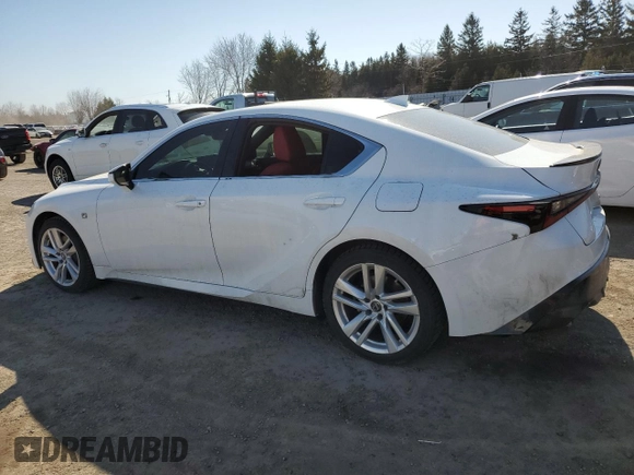 2022 Lexus IS 300 F Sport with VIN JTHG81F22N5048386, listed as a Copart auction lot 50172825 with 19,945 mi miles and Clean title. Bid and sale history available at DreamBid. Image 2.