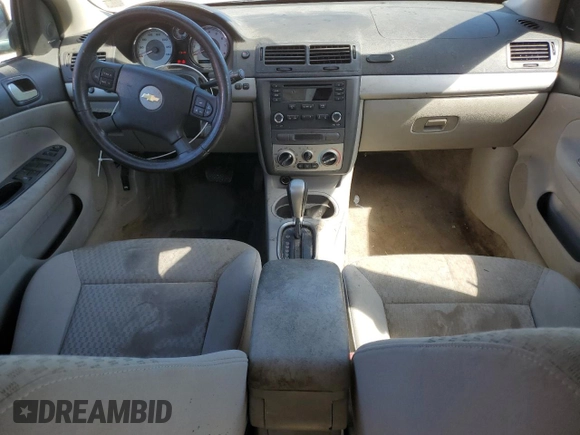 2005 Chevrolet Cobalt LS with VIN 1G1AL52F557567242, listed as a Copart auction lot 50808925 with 6,082 mi miles and Salvage Title. Bid and sale history available at DreamBid. Image 8.