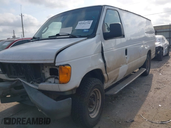 2007 Ford Econoline Cargo with VIN 1FTNS24W17DA81426, listed as a IAAI auction lot 42293734 with 338,101 mi miles and . Bid and sale history available at DreamBid. Image 17.