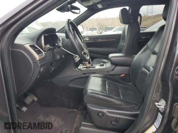 2017 Jeep Grand Cherokee Overland with VIN 1C4RJFCG9HC749485, listed as a Copart auction lot 45531335 with 0 mi miles and Salvage Title. Bid and sale history available at carsss.com. Image 7.