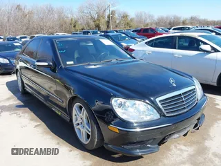 2006 Mercedes-Benz S-Class 4.3L with VIN WDBNG70J76A471437, listed as a IAAI auction lot 41652602 with 1 mi miles. Bid and sale history available at carsss.com. Image 1.