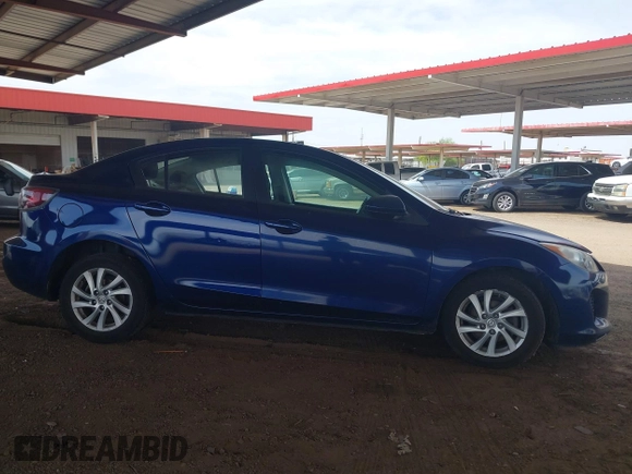 2012 Mazda Mazda3 i Touring with VIN JM1BL1V82C1611229, listed as a IAAI auction lot 41809234 with 124,929 mi miles. Bid and sale history available at carsss.com. Image 14.