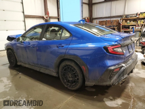 2022 Subaru WRX Premium with VIN JF1VBAH60N8026806, listed as a Copart auction lot 84015484 with 56,833 mi miles and Salvage Title. Bid and sale history available at carsss.com. Image 2.