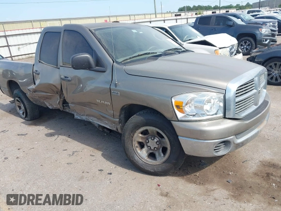 2008 Dodge 1500 SLT with VIN 1D7HA182X8J152357, listed as a IAAI auction lot 42271571 with 258,517 mi miles and . Bid and sale history available at DreamBid. Image 1.