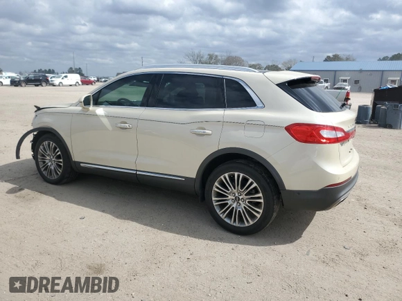 2018 Lincoln MKX Reserve with VIN 2LMPJ6LR0JBL41634, listed as a Copart auction lot 47450365 with 60,448 mi miles and Salvage Title. Bid and sale history available at DreamBid. Image 2.