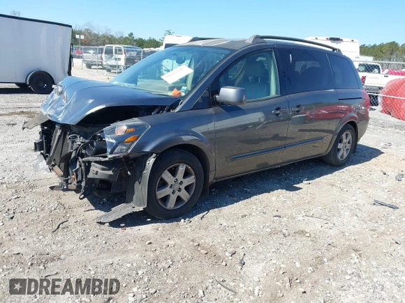 2004 Nissan Quest S z VIN 5N1BV28U44N341886, wystawiony jako IAAI lot #41661547 z przebiegiem 209 530 mil mil oraz . Historia ofert i sprzedaży dostępna na DreamBid. Obrazek 2.