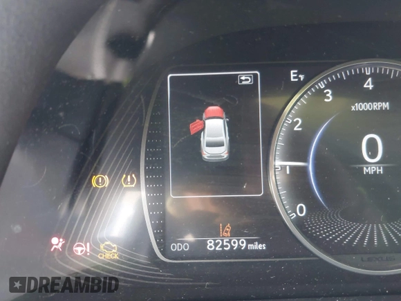 2019 Lexus ES 350 with VIN 58ABZ1B15KU032601, listed as a IAAI auction lot 42334337 with 82,599 mi miles and . Bid and sale history available at DreamBid. Image 16.