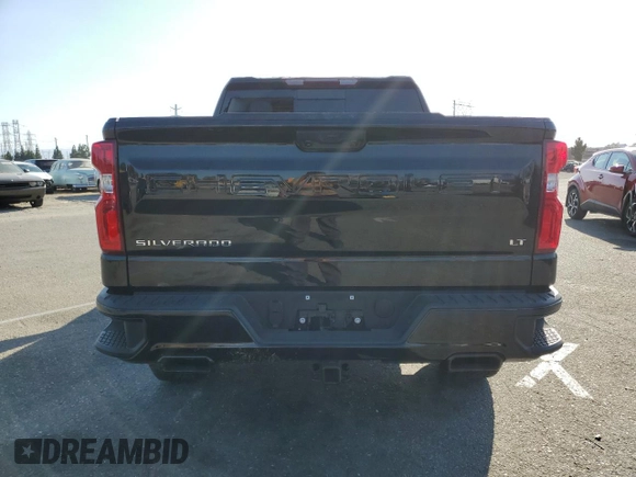 2023 Chevrolet Silverado 1500 LT Trail Boss with VIN 3GCUDFED8PG364449, listed as a Copart auction lot 71685704 with 13,637 mi miles and Salvage Title. Bid and sale history available at DreamBid. Image 6.
