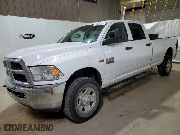 2017 Ram 2500 Tradesman z VIN 3C6UR5HJ5HG726341, wystawiony jako Copart lot #89366005 z przebiegiem 102 375 mil mil oraz Czysty tytuł • Clean title. Historia ofert i sprzedaży dostępna na DreamBid. Obrazek 1.