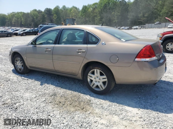 2007 Chevrolet Impala LT with VIN 2G1WC58R279125138, listed as a Copart auction lot 53666455 with 156,210 mi miles and Salvage Title. Bid and sale history available at DreamBid. Image 2.