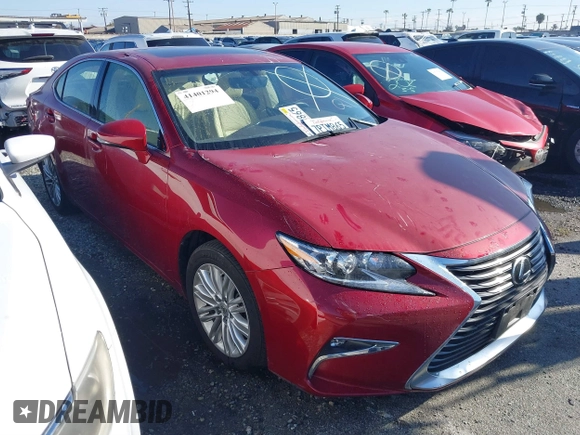 2016 Lexus ES 330 z VIN JTHBK1GG1G2229764, wystawiony jako IAAI lot #41401294 z przebiegiem 47 816 mil mil oraz . Historia ofert i sprzedaży dostępna na DreamBid. Obrazek 1.
