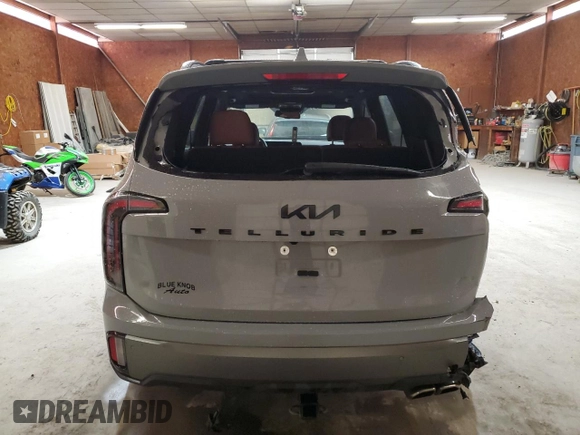 2023 Kia Telluride EX X-Line z VIN 5XYP3DGC0PG327418, wystawiony jako Copart lot #52787335 z przebiegiem Nie podano mil oraz Szkoda całkowita • Salvage title. Historia ofert i sprzedaży dostępna na DreamBid. Obrazek 6.