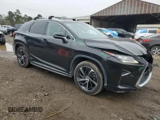 2017 Lexus RX with VIN 2T2BGMCA9HC015366, listed as a Copart auction lot 45694975 with 63,187 mi miles and Salvage Title. Bid and sale history available at carsss.com. Image 4.
