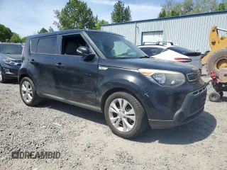 2014 Kia Soul + with VIN KNDJP3A52E7718515, listed as a Copart auction lot 56145955 with 108,544 mi miles and Salvage Title. Bid and sale history available at DreamBid. Image 4.