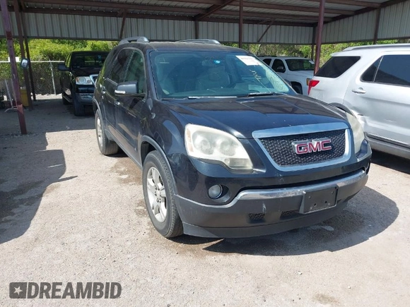 2009 GMC Acadia SLT1 with VIN 1GKER23D79J155114, listed as a IAAI auction lot 41925337 with 159,068 mi miles. Bid and sale history available at carsss.com. Image 1.