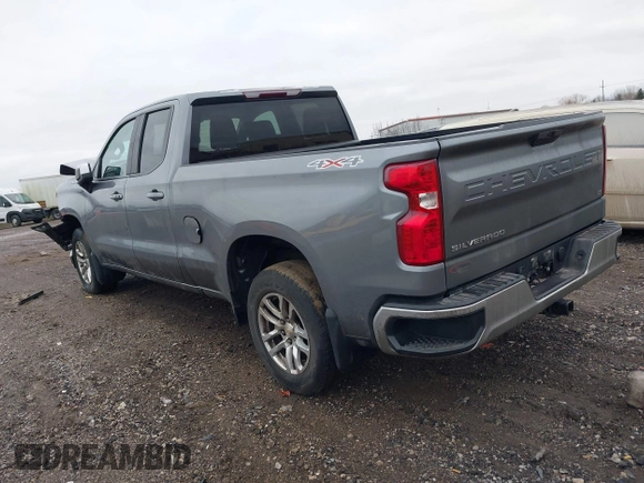 2020 Chevrolet Silverado 1500 LT with VIN 1GCRYDED5LZ234685, listed as a IAAI auction lot 41036715 with 126,854 mi miles. Bid and sale history available at carsss.com. Image 3.