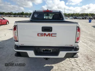 2021 GMC Canyon 4WD AT4 w/Cloth with VIN 1GTG6FEN5M1227253, listed as a Copart auction lot 85593064 with 0 mi miles and Non Repairable. Bid and sale history available at carsss.com. Image 6.