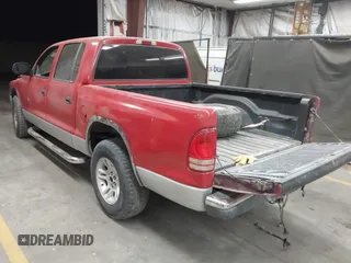 2001 Dodge Dakota Sport with VIN 1B7HL2AN81S296293, listed as a IAAI auction lot 41470036 with 203,323 mi miles. Bid and sale history available at carsss.com. Image 3.
