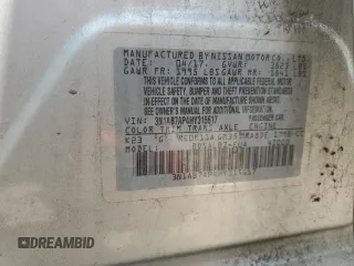 2017 Nissan Sentra S with VIN 3N1AB7AP4HY315617, listed as a Copart auction lot 55106835 with 87,561 mi miles and Salvage Title. Bid and sale history available at DreamBid. Image 13.