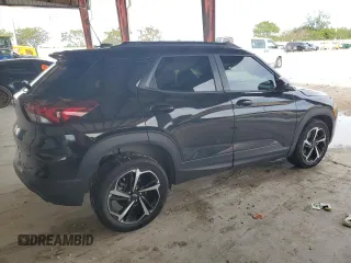 2021 Chevrolet TrailBlazer RS with VIN KL79MTSL4MB161348, listed as a Copart auction lot 70031833 with 16,094 mi miles and . Bid and sale history available at DreamBid. Image 3.
