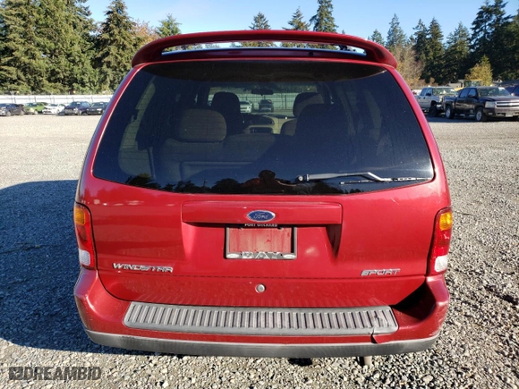 2002 Ford Windstar Sport Standard with VIN 2FMZA57452BB86657, listed as a Copart auction lot 79282034 with NaN miles and Salvage Title. Bid and sale history available at carsss.com. Image 6.