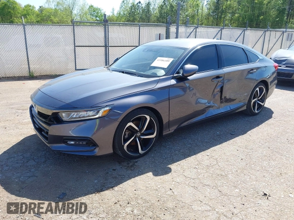 2019 Honda Accord Sport with VIN 1HGCV1F31KA082048, listed as a IAAI auction lot 41986189 with 78,708 mi miles and . Bid and sale history available at DreamBid. Image 17.