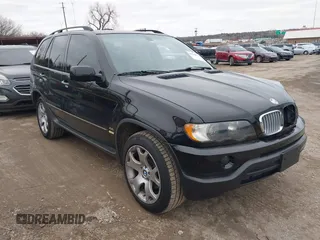 2002 BMW X5 4.4i with VIN 5UXFB33582LH31341, listed as a IAAI auction lot 41548139 with 82,188 mi miles. Bid and sale history available at carsss.com. Image 1.