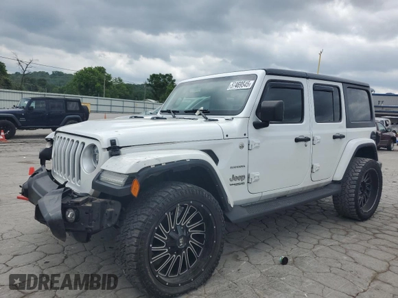 2022 Jeep Wrangler Unlimited Sahara с VIN 1C4HJXEN0NW262439, выставлен на аукционе Copart как лот 57469545 с пробегом 30 336 миль миль и Списание • Salvage title. История ставок и продаж доступна на DreamBid. Изображение 1.